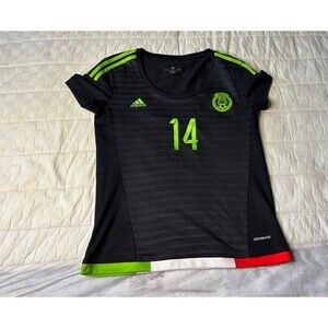 Javier Chicharito Hernandez #14 Mexico National Team Jersey 2015 Women’s Size M